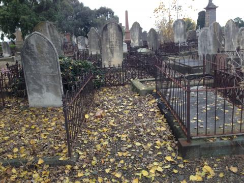 Blewett grave, Melbourne General Cemetery